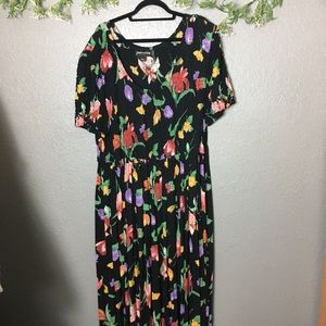 Jacque & Koko Together Floral Maxi Dress 22 Spring Floral